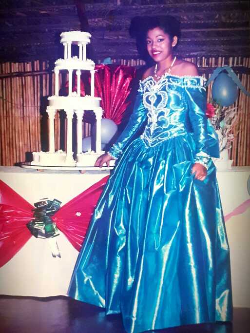 Vestido de 15 años color Azul