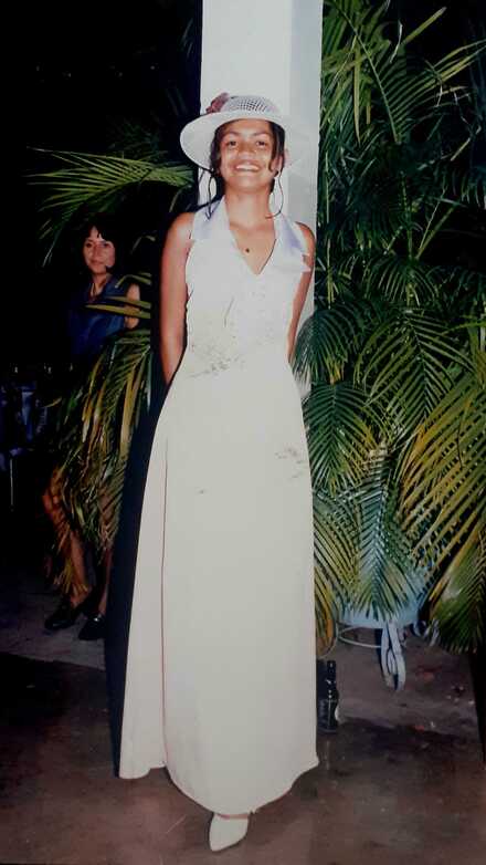 Vestido de Dama de Honor Blanco