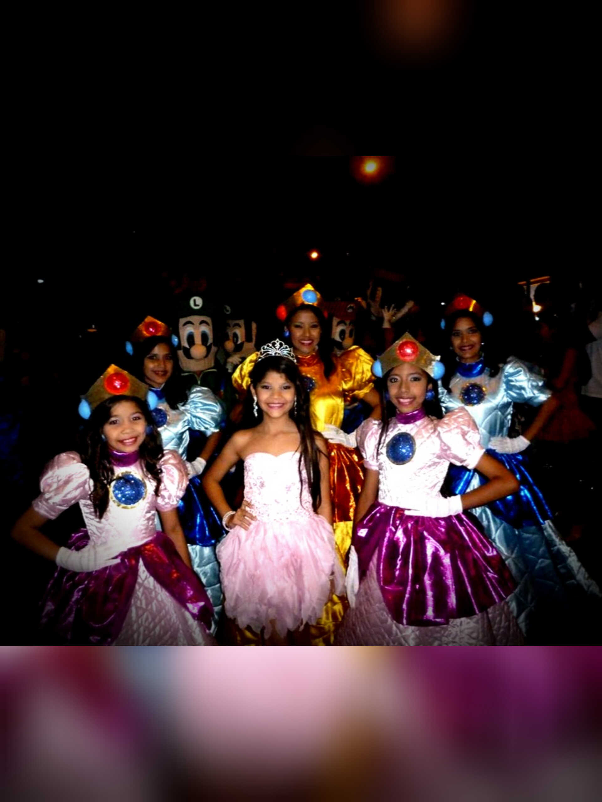 Disfraz Princesas de Mario Bross