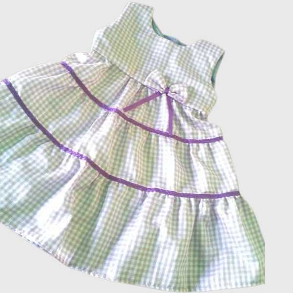 Vestido para Bebes en vichy